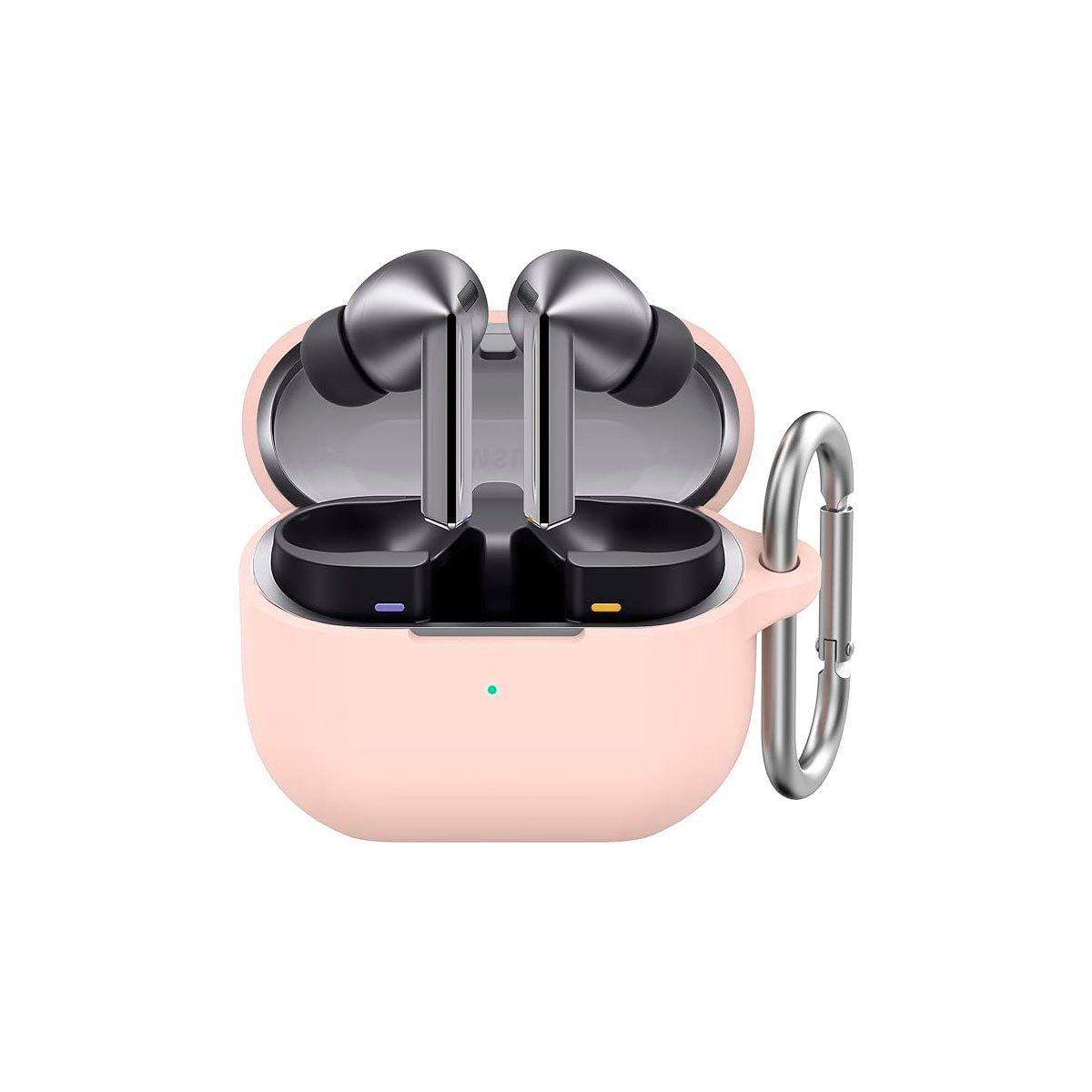 GENERICO - Funda de Silicona para Audífonos Samsung Buds 3 Nude