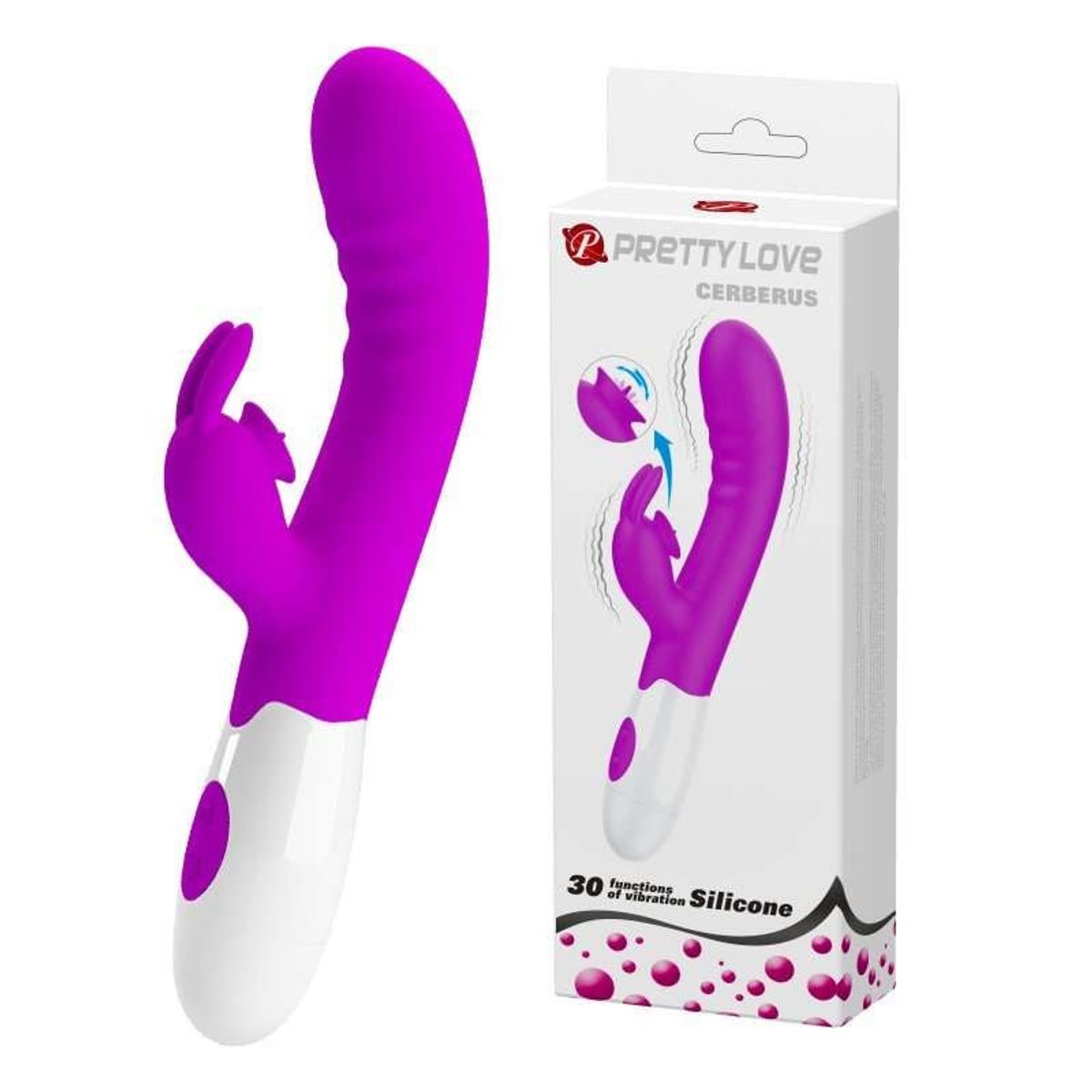 PRETTY LOVE - VIBRADOR RABBIT CLITORAL - CERBERUS