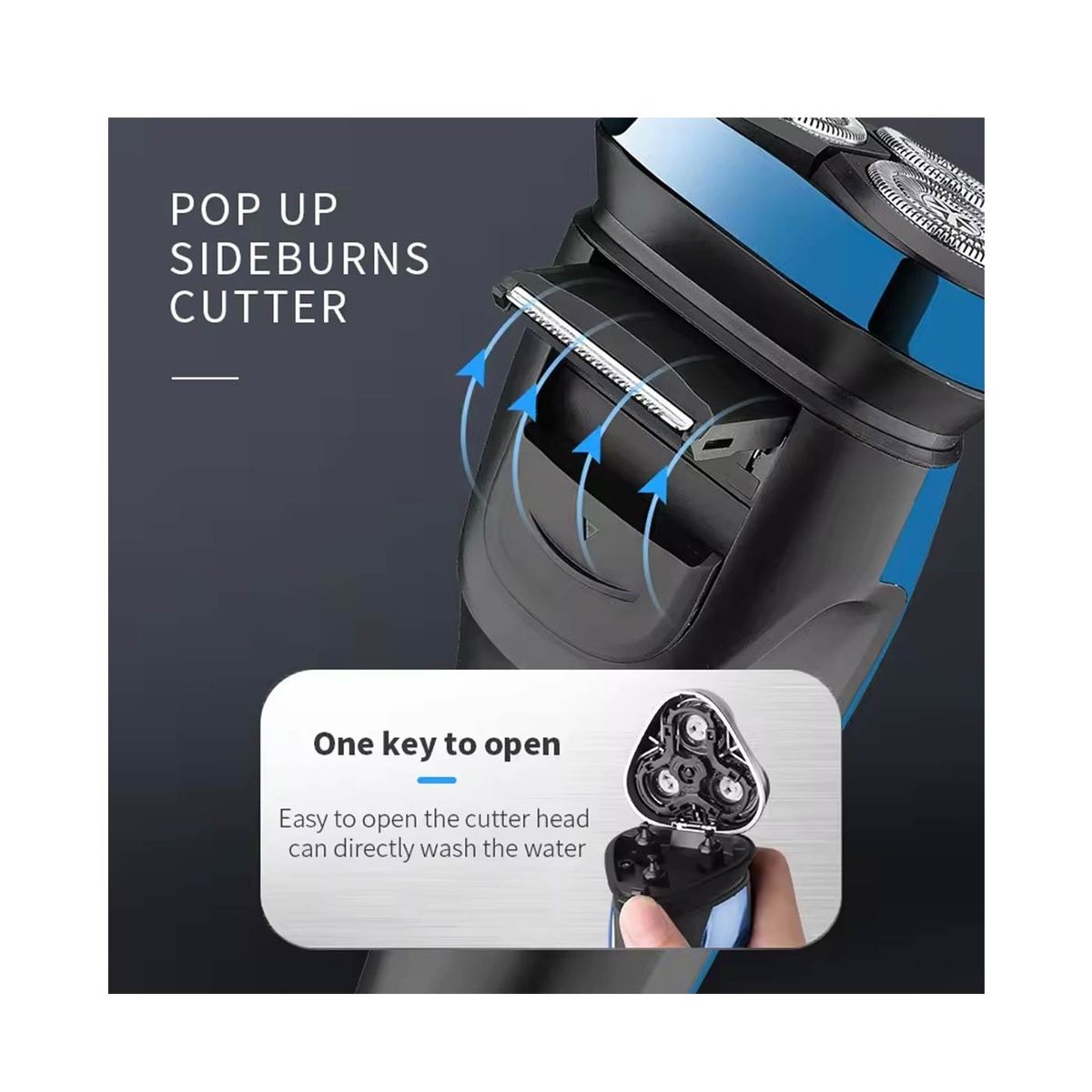 KEMEI - Afeitadora KEMEI 02 km-833