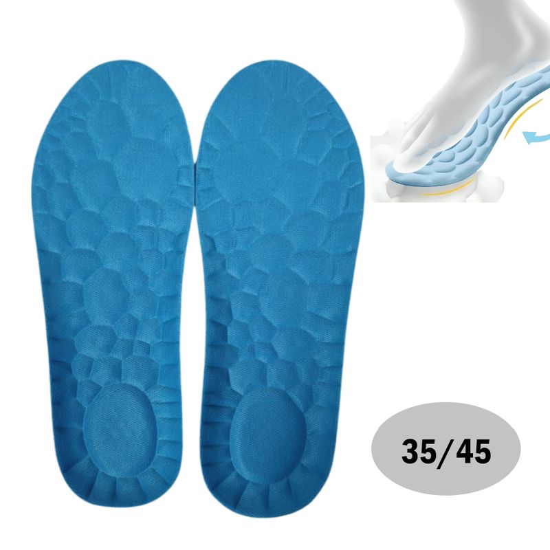 GENERICO - Plantilla para zapatos Transpirable Recortable - Talla 35-45