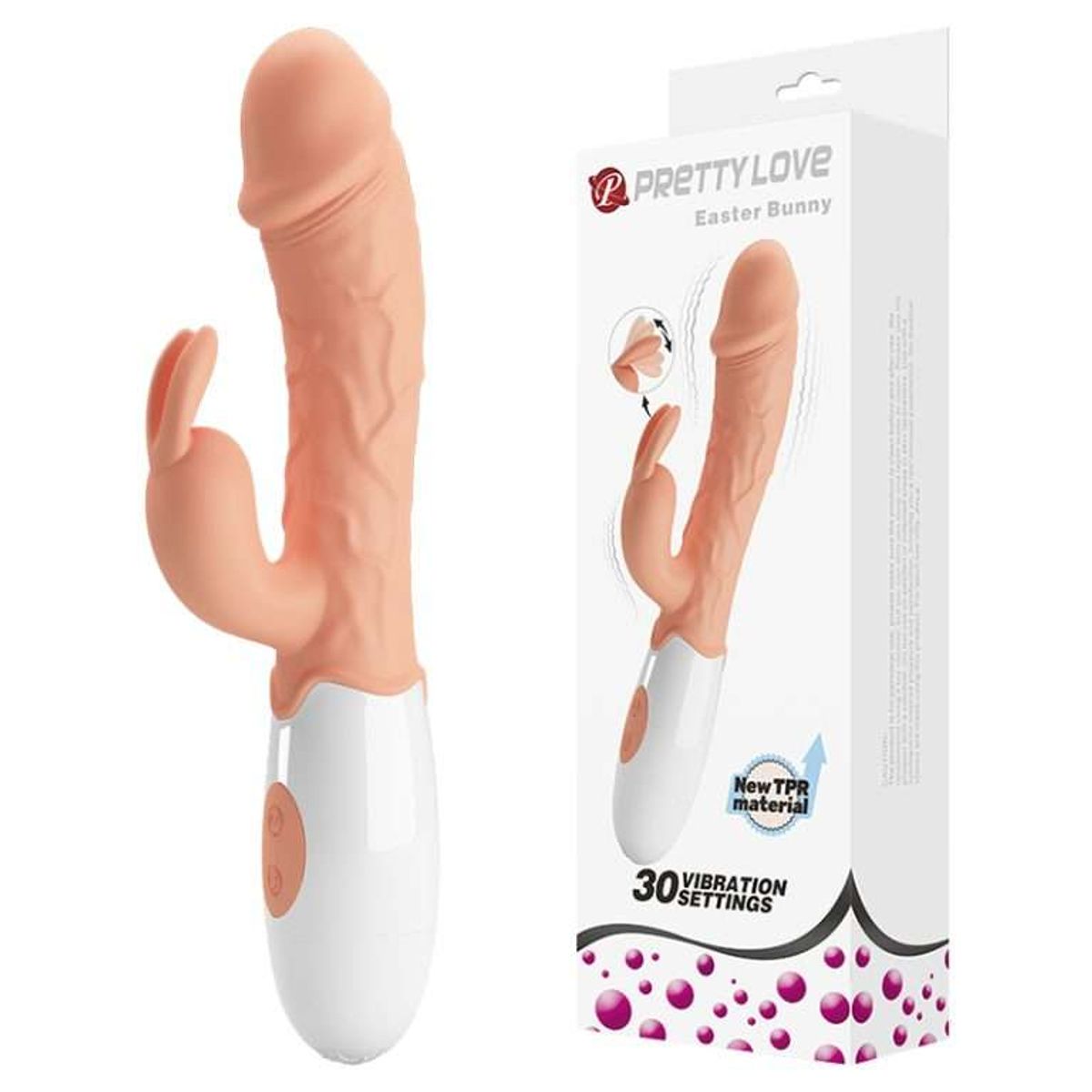 PRETTY LOVE - Vibrador Rabbit Easter Bunny 19 cm – 30 Modos Pretty Love