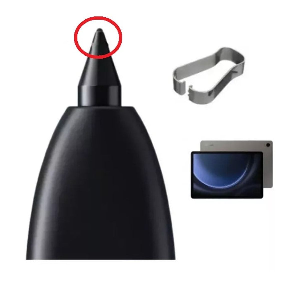 KAILI - Punta Suave Repuesto S Pen Para Galaxy Tab s9 fe y s9 fe plus