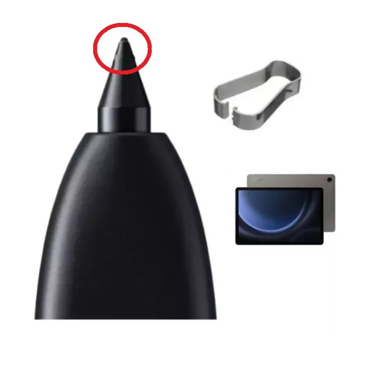 KAILI - Punta Suave Repuesto S Pen Para Galaxy Tab s9 fe y s9 fe plus