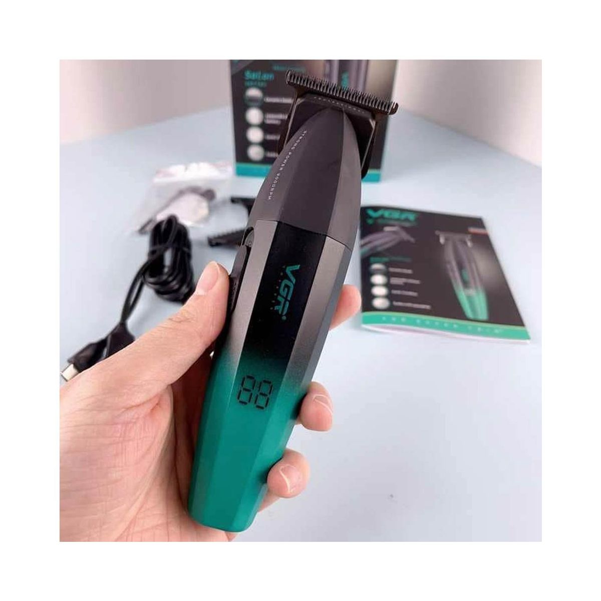 GENERICO - Maquina de cortar cabello TRIMER  Profesional VGR