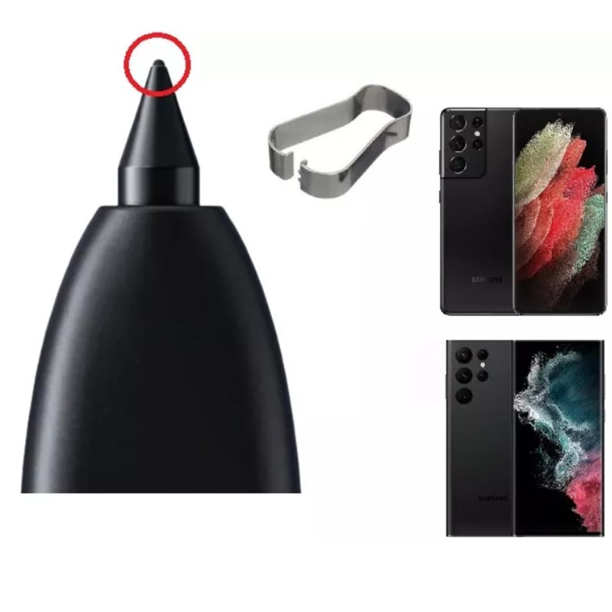 KAILI - Punta Suave Repuesto S Pen Para Galaxy s24 ultra s23 ultra s22