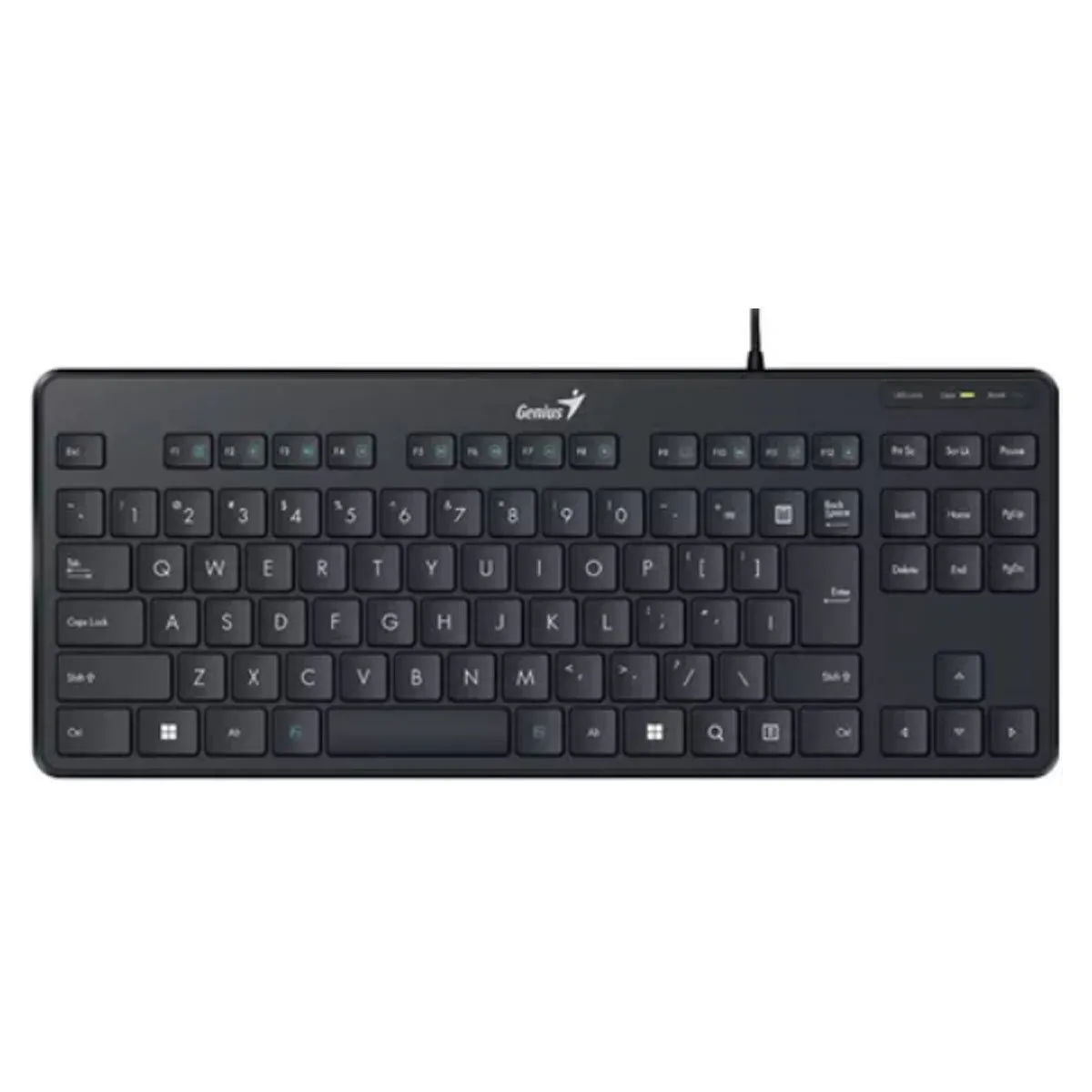 GENIUS - Teclado Genius Tkl Luxemate 110 Usb Multimedia Sp Negro