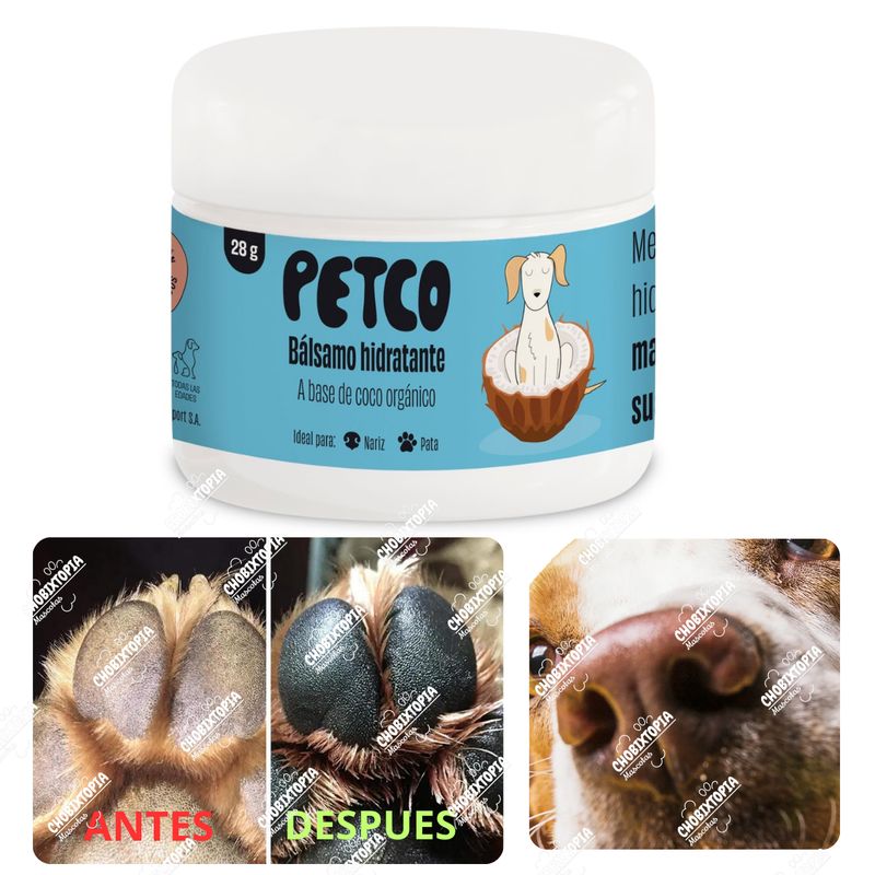 PETCO - BALSAMO HIDRATANTE MASCOTA - PERROS Y GATOS x 28 g