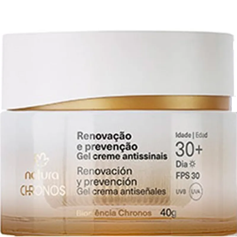 NATURA - Chronos Gel crema antiseñales renovación y prevención 30+ DIA