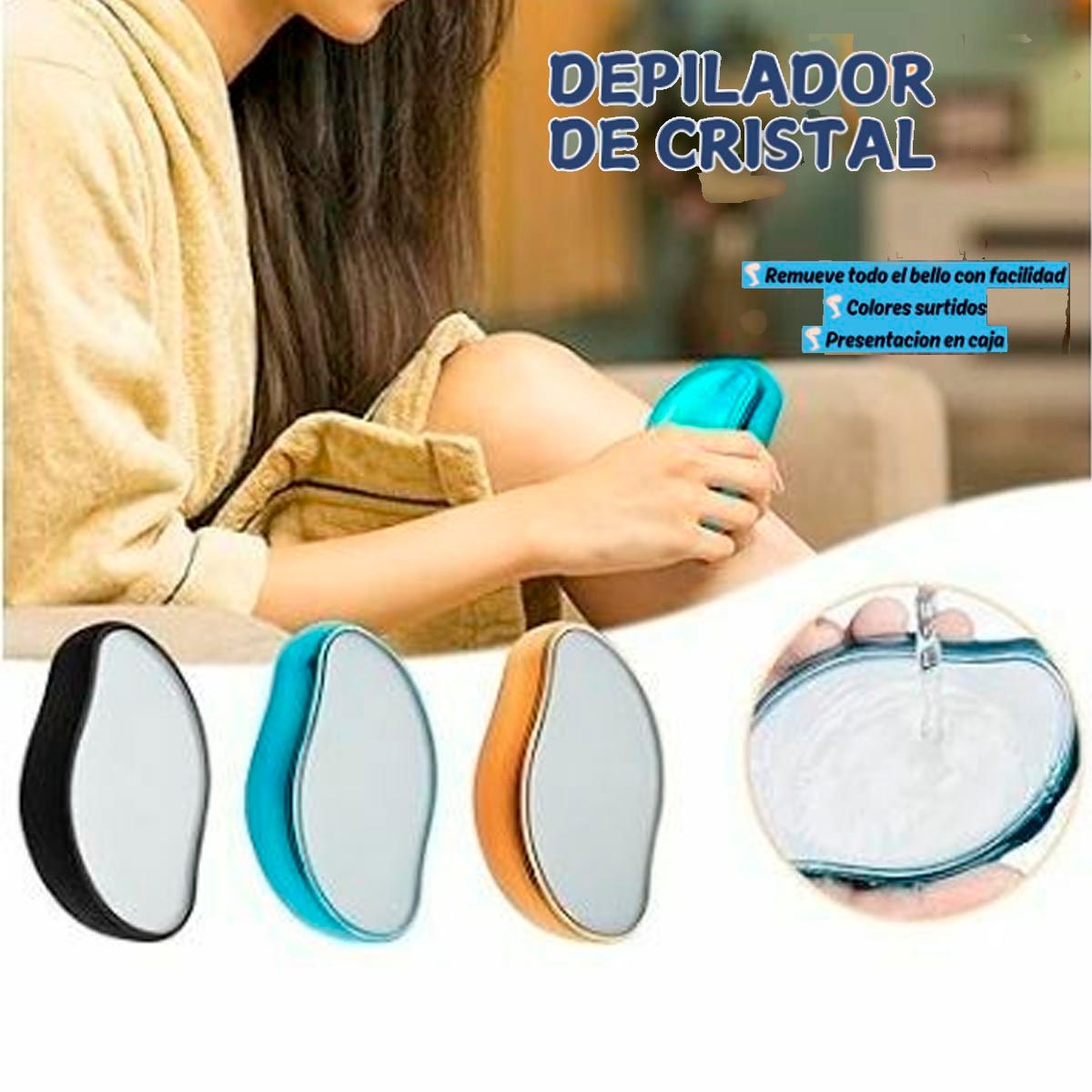 GENERICO - Depilador de Cristal piedra corporal