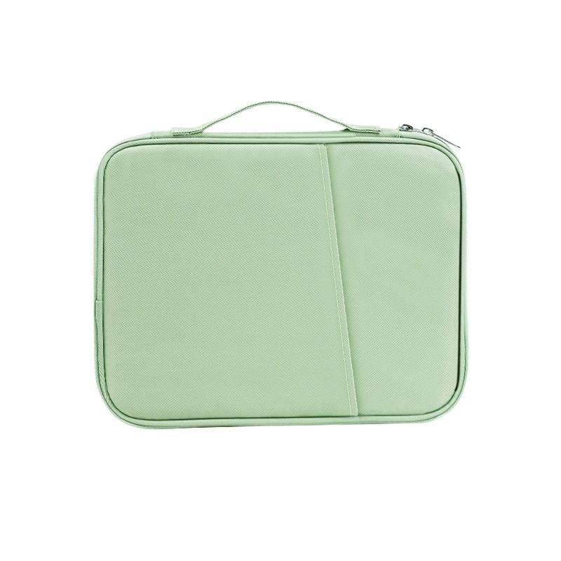 GENERICO - Maleta Maletin porta Ipad Tablet de 9.7 a 13 pulgadas - Verde Agua