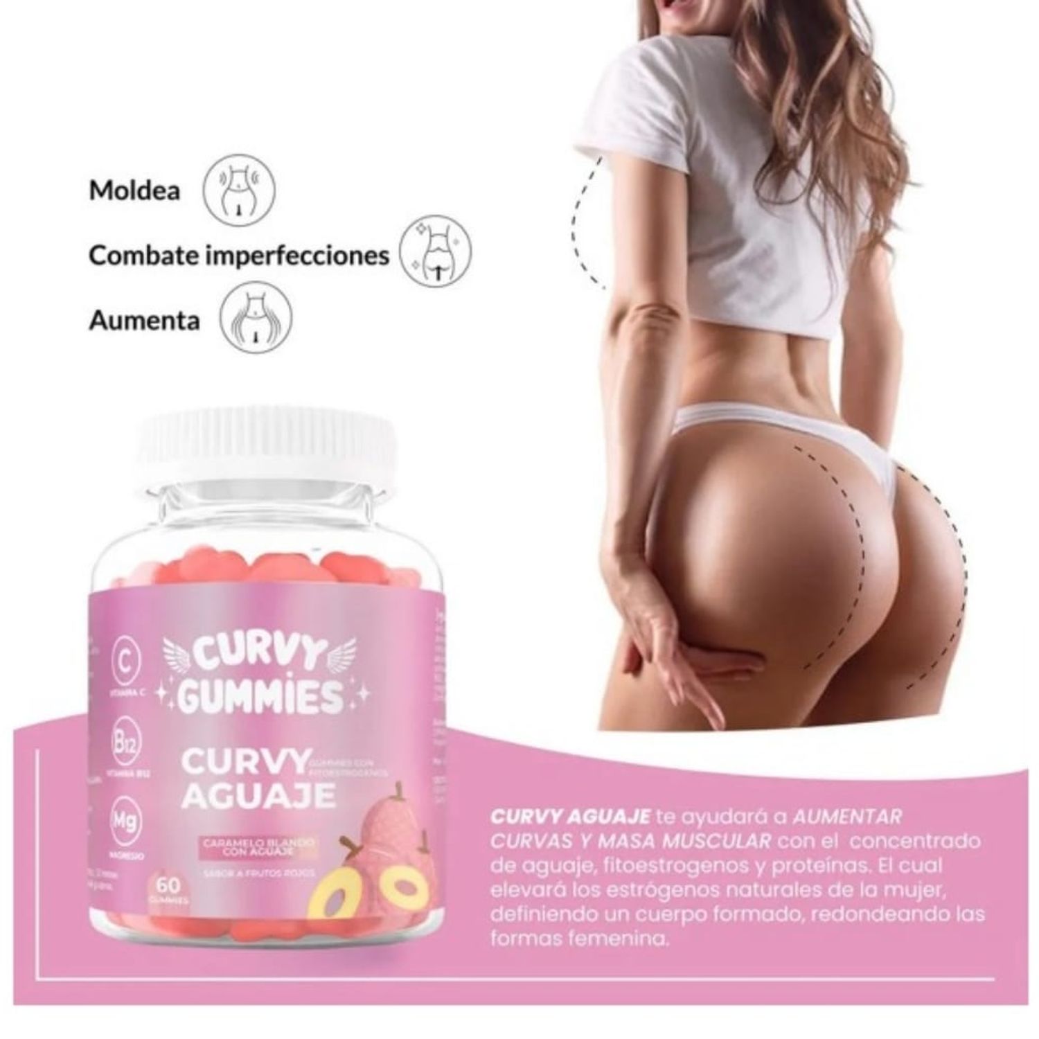 Curvy Aguaje en Gomitas GENERICO | Falabella Perú