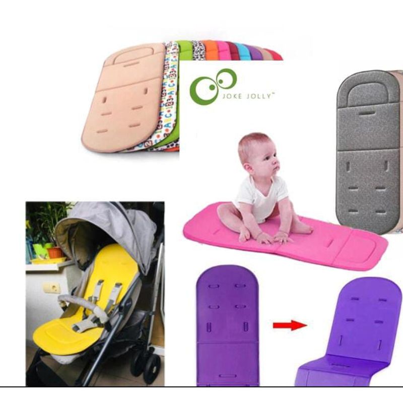 GENERICO - Almohadilla cómoda para cochecito de bebé, cojín  suave