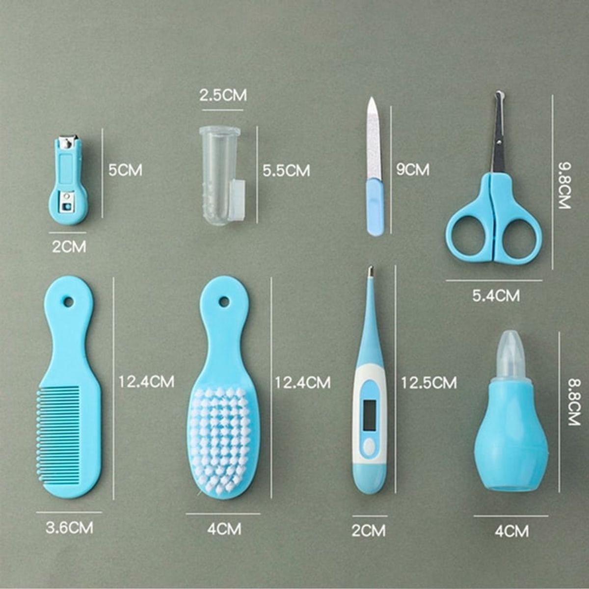 GENERICO - Kit Cuidado de Uñas Manicure para Niños Aseo para Bebés