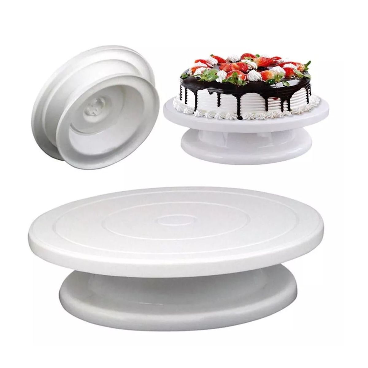 GENERICO - Base Giratoria Para Decoración De Torta