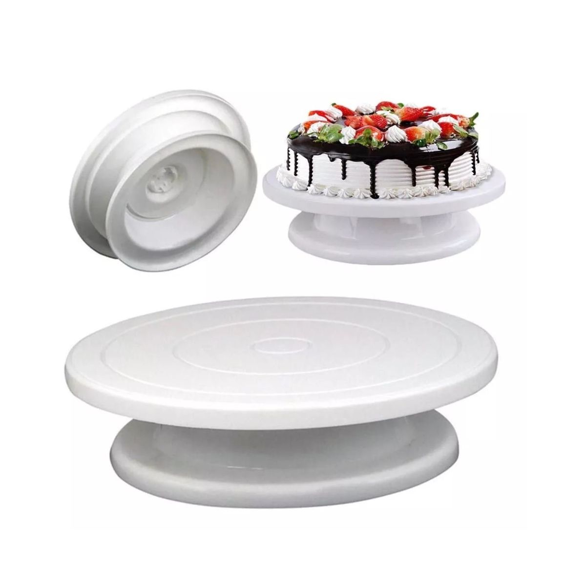 GENERICO - Base Giratoria Para Decoración De Torta
