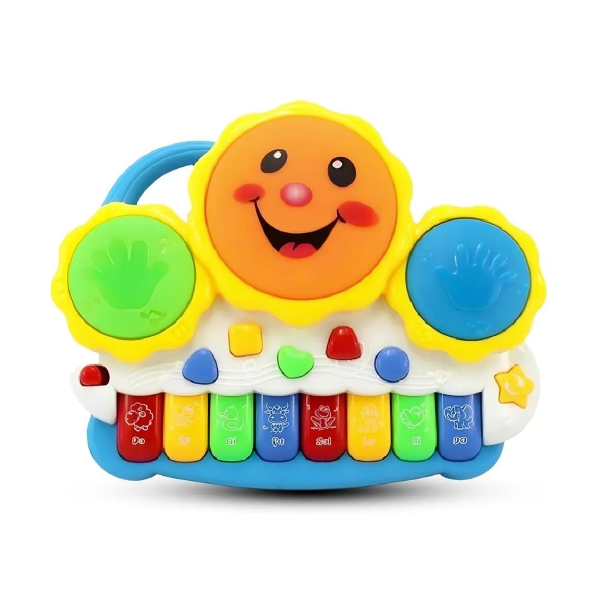 GENERICO - Juguete Tambor Musical Piano 2 en 1