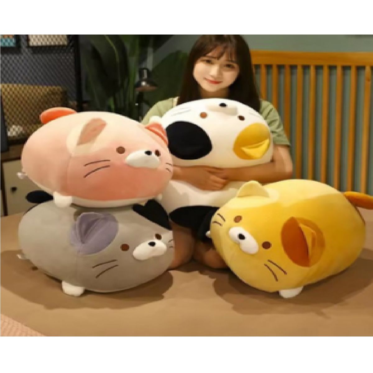 GENERICO - ALMOHADA SUAVE DE PELUCHE