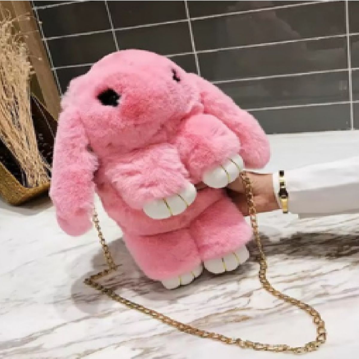 GENERICO - CARTERA EN FORMA DE CONEJITO PARA NIÑAS