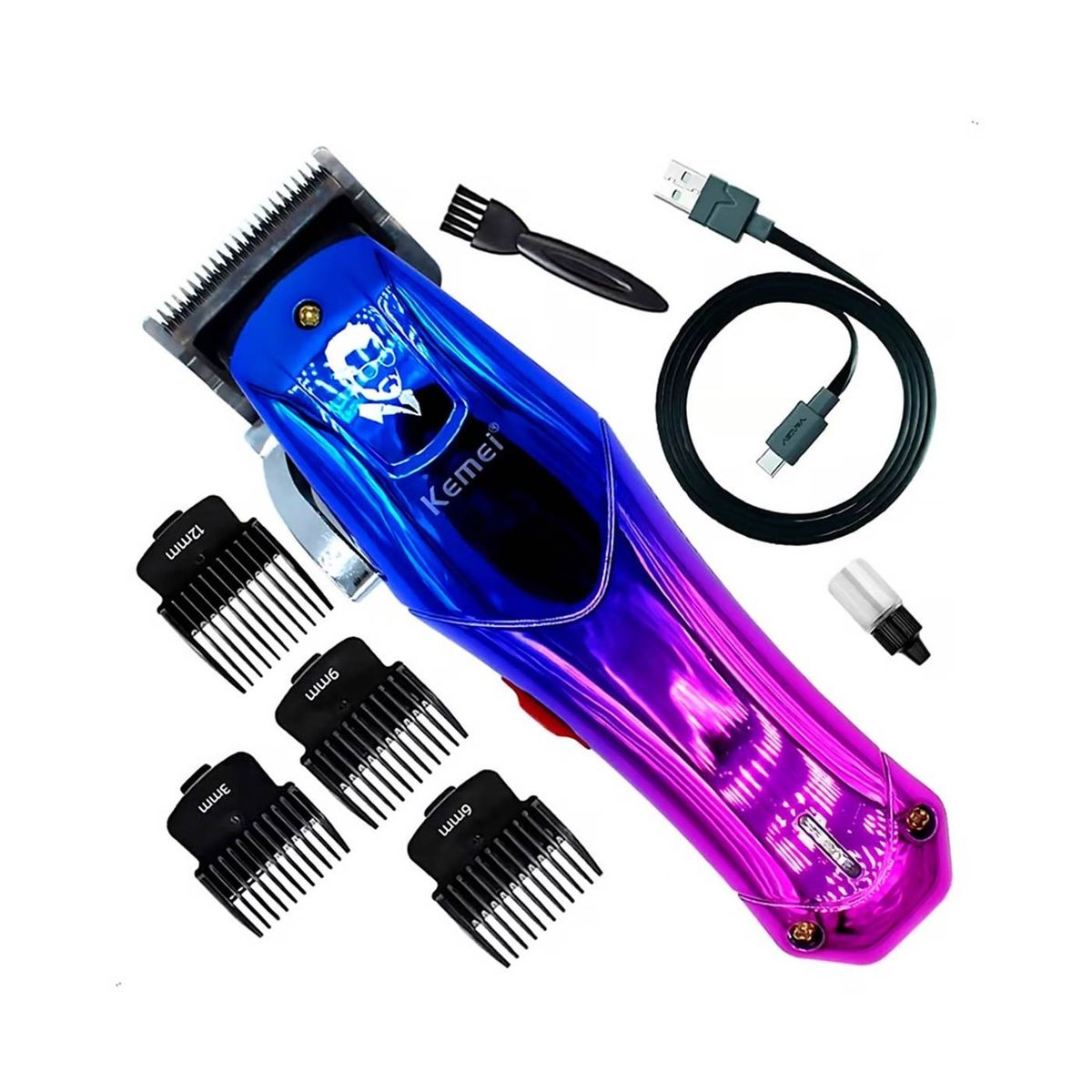 KEMEI - Maquina de cortar cabello KEMEI