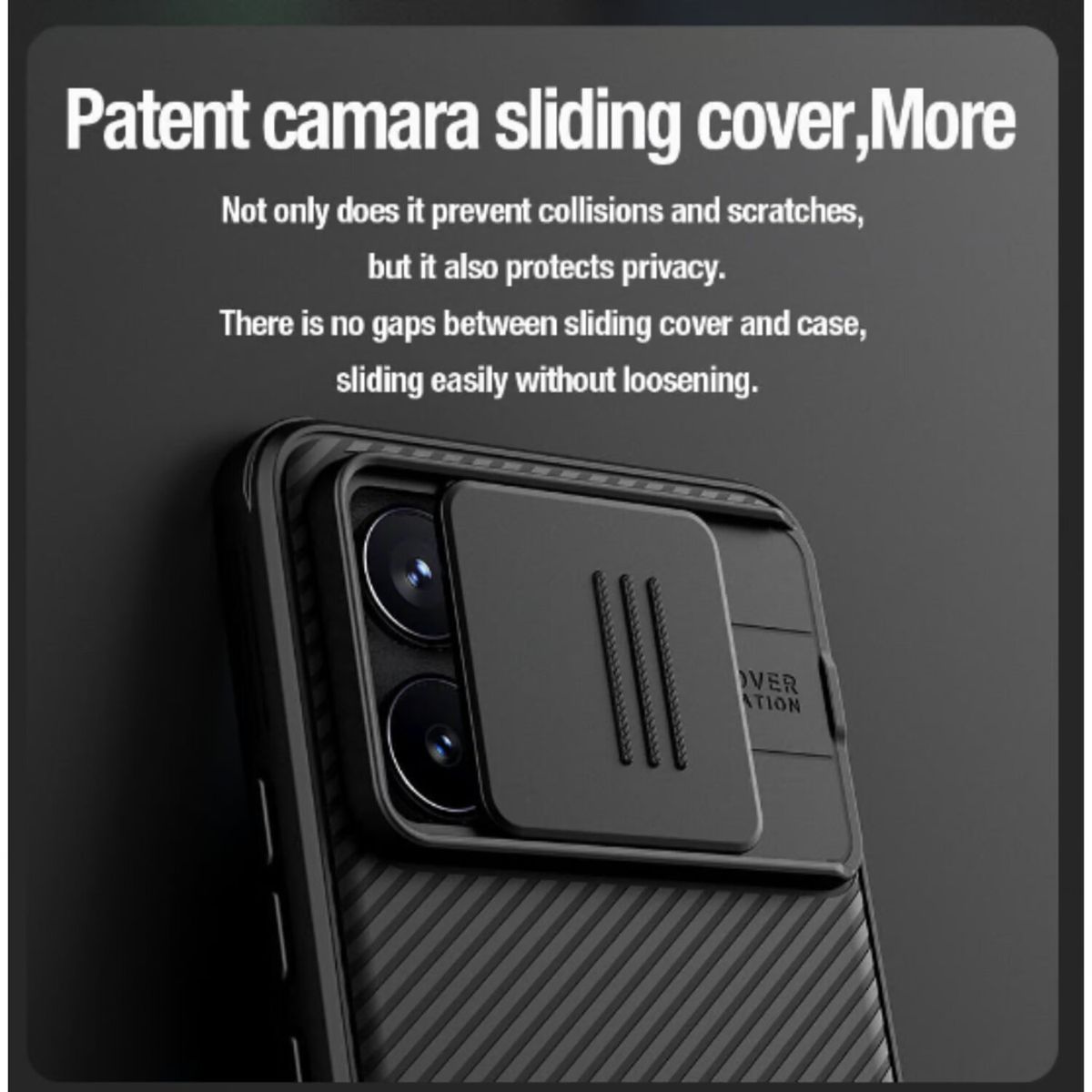 NILLKIN - Funda protectora Nillkin CamShield Pro Xiaomi Poco F6 - Negro