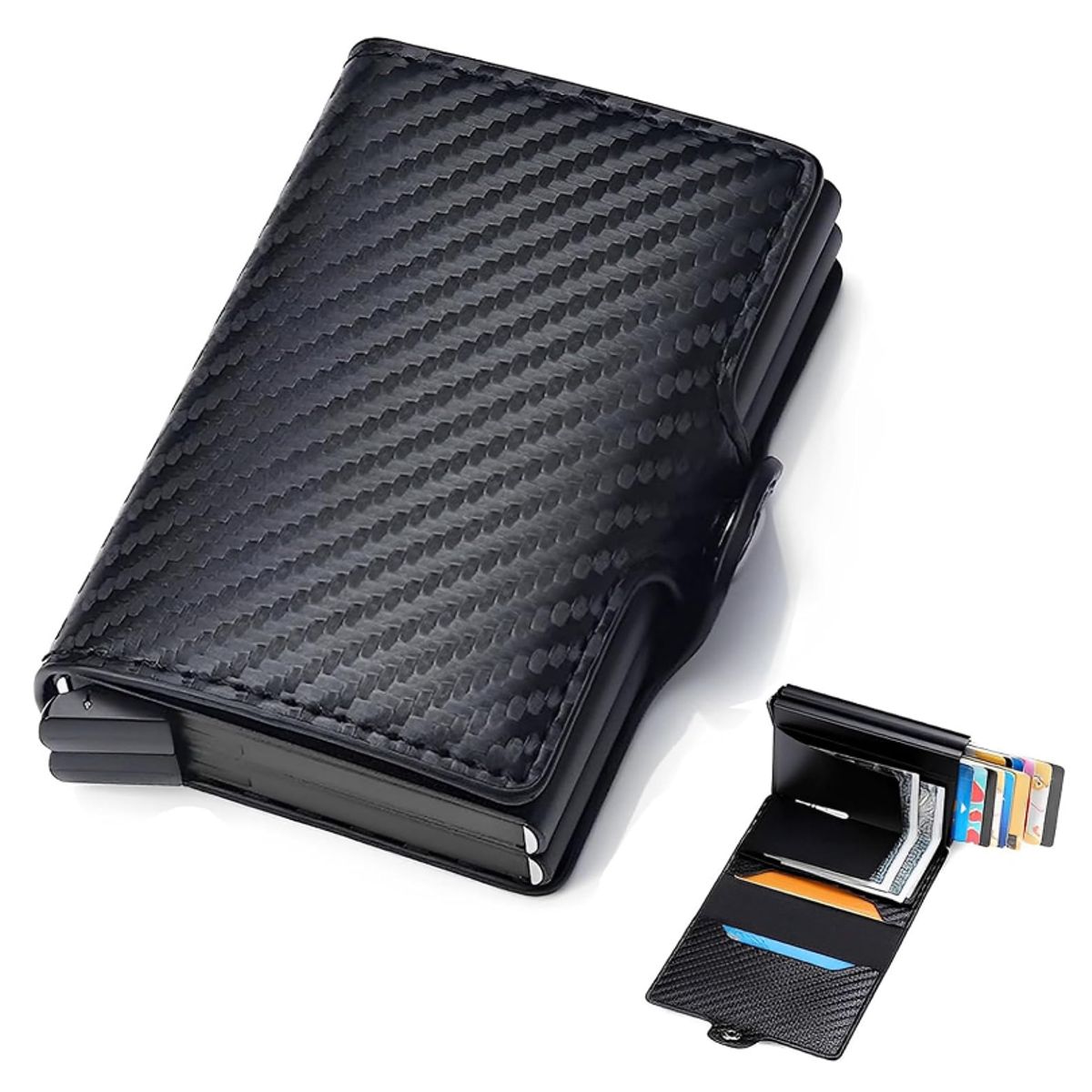 GENERICO - Billetera Elegante Nexus 2 Bloqueo contra lecturas RFID