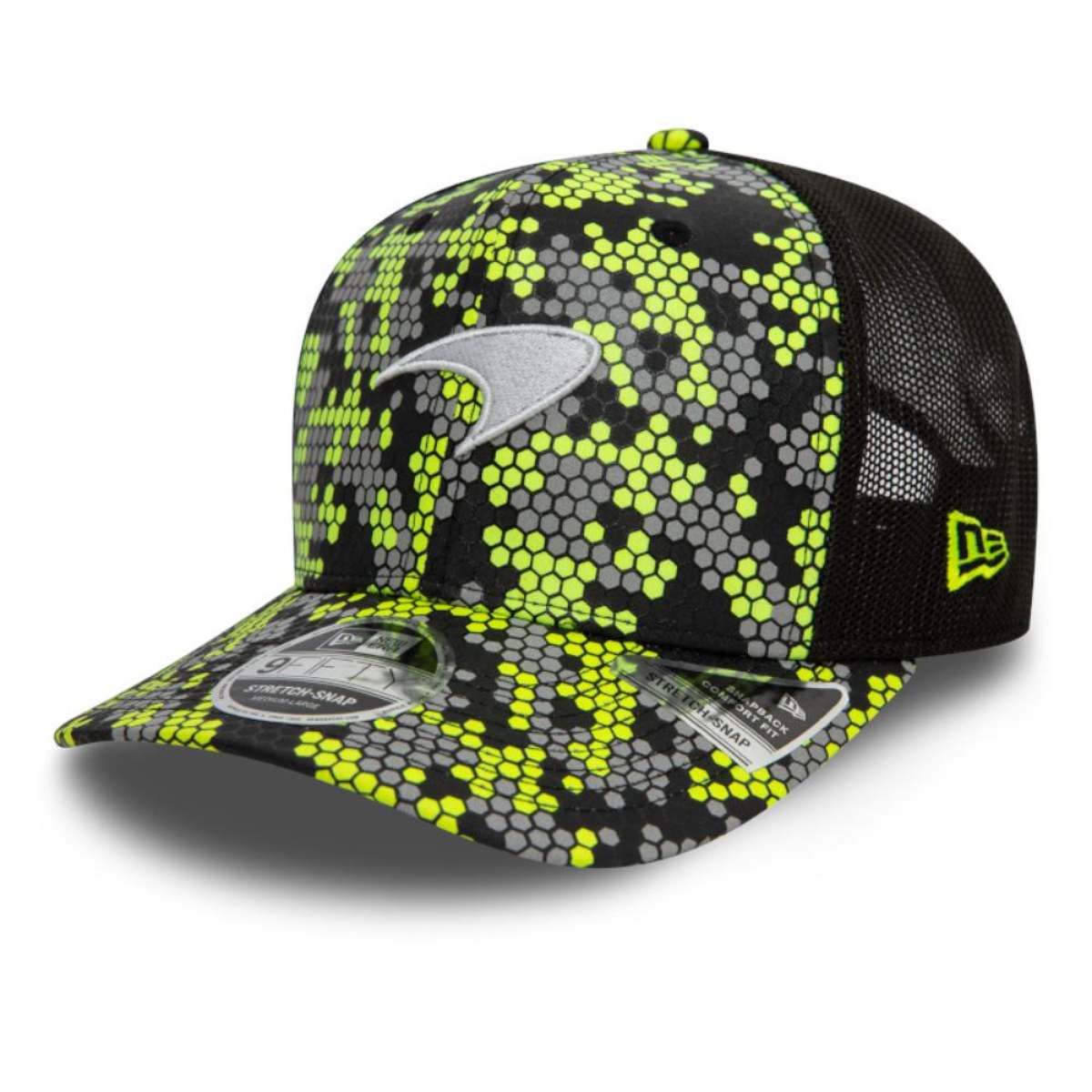NEW ERA - Gorra 9Fifty Stretch Singapore Mclaren Multicolor