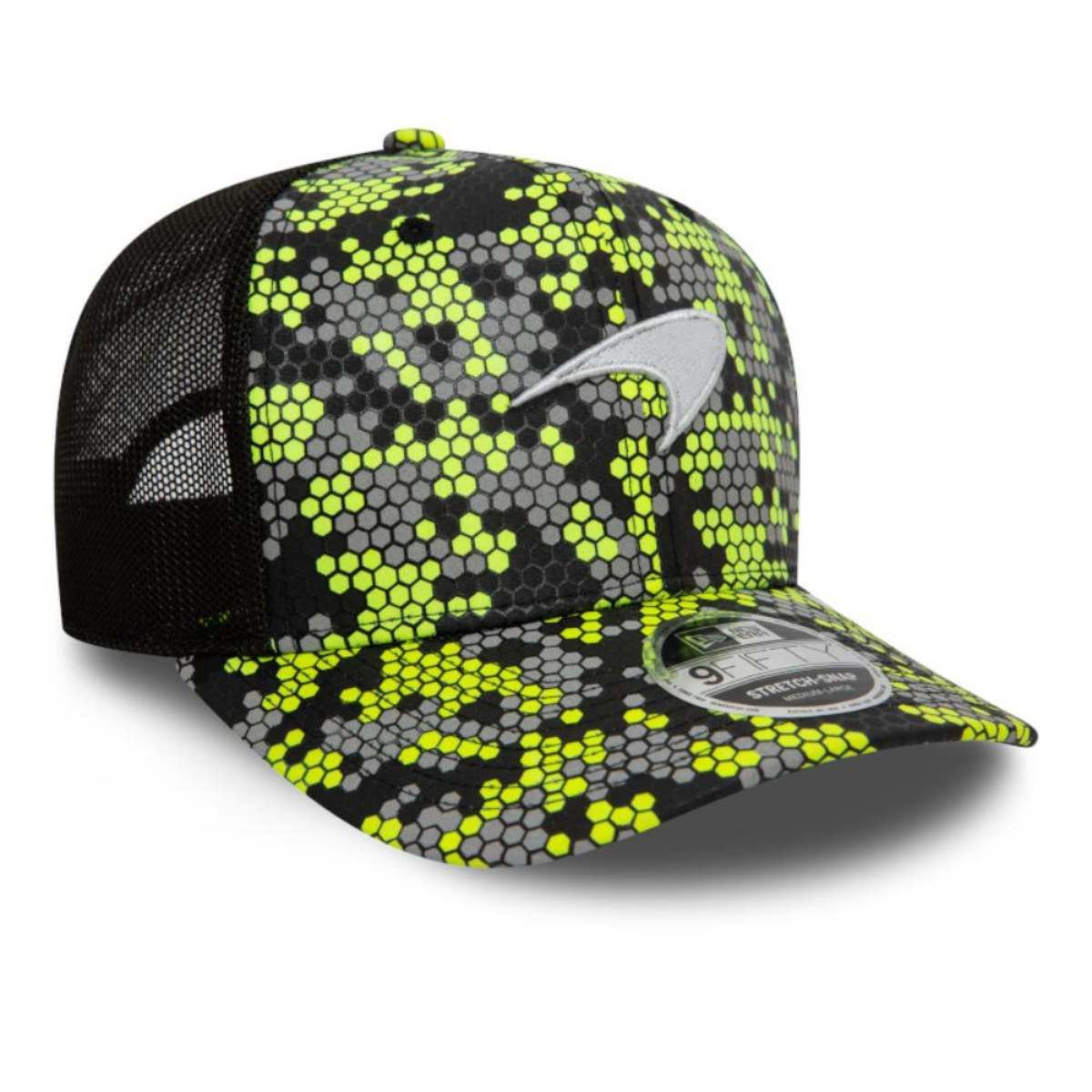 NEW ERA - Gorra 9Fifty Stretch Singapore Mclaren Multicolor