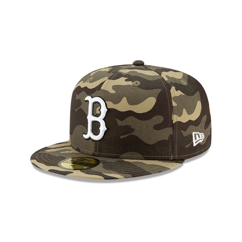NEW ERA - Gorra Boston Red Sox MLB 59Fifty Wood Camo