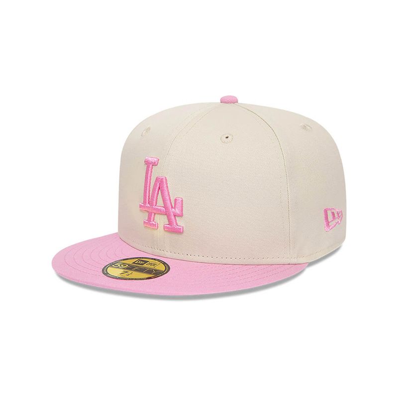 NEW ERA - Gorra 59Fifty Los Angeles Dodgers Pastel Pack Beige MLB