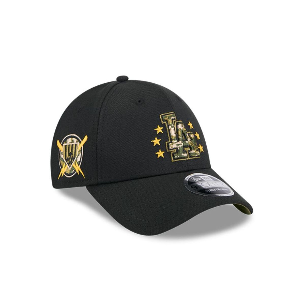 NEW ERA - Gorra 9Forty Los Angeles Dodgers MLB Armed Forces Black