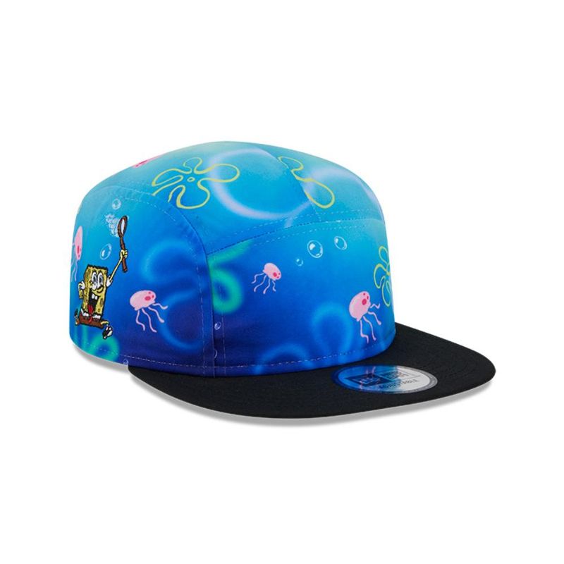 NEW ERA - Gorra Camper Sponge Bob jellyfish Blue