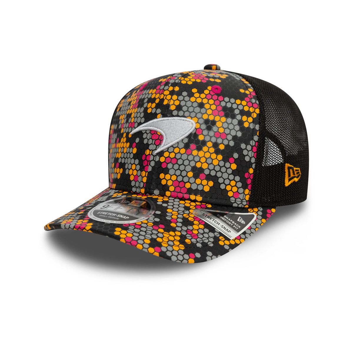 NEW ERA - Gorra 9Fifty Stretch Snap Mclaren Black