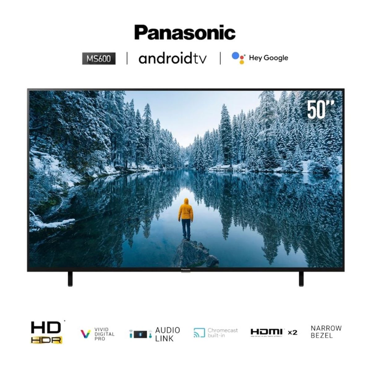 PANASONIC - Televisor Panasonic 50 Led 4k Uhd Android Tv TC-50MX700P