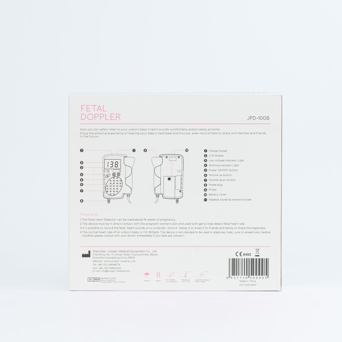 JUMPER - Doppler Fetal Jumper 100B