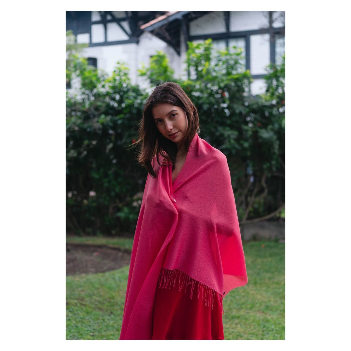 GENERICO - Chal Bufanda Pashmina - Baby Alpaca y Seda