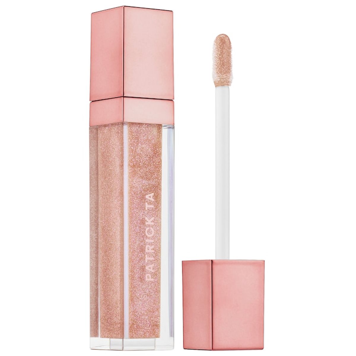 PATRICK TA - Brillo de labios voluminizador PATRICK TA rosa puro 3 ml