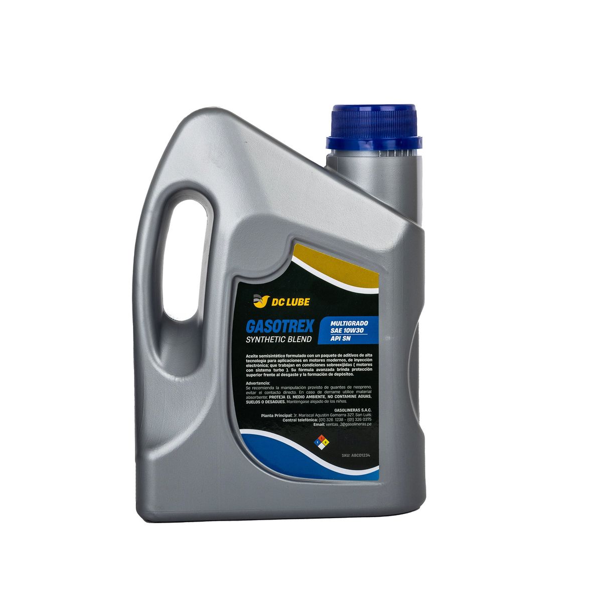 DC LUBE - DC LUBE SYNTHETIC BLEND SAE 10W30 API SN 1 LT