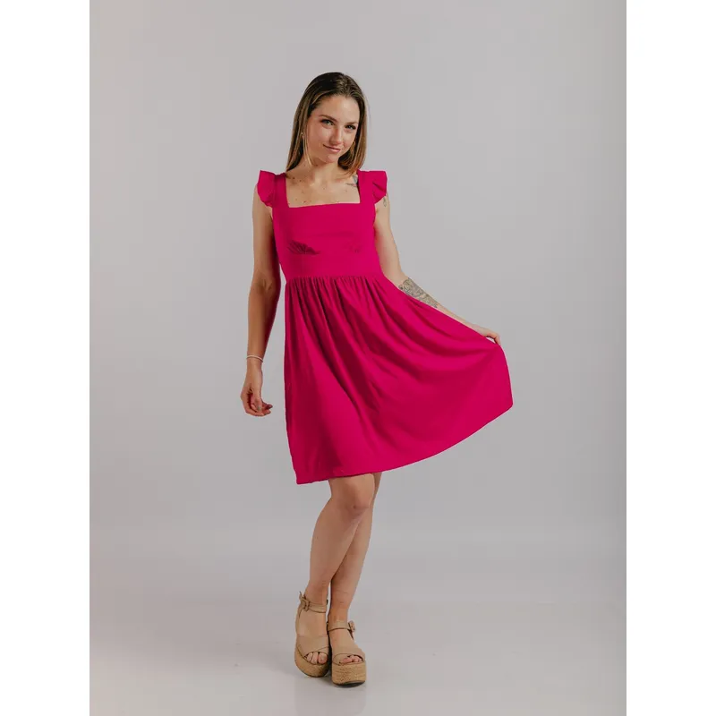 GENERICO - VESTIDO CORTO ALMA MUJER