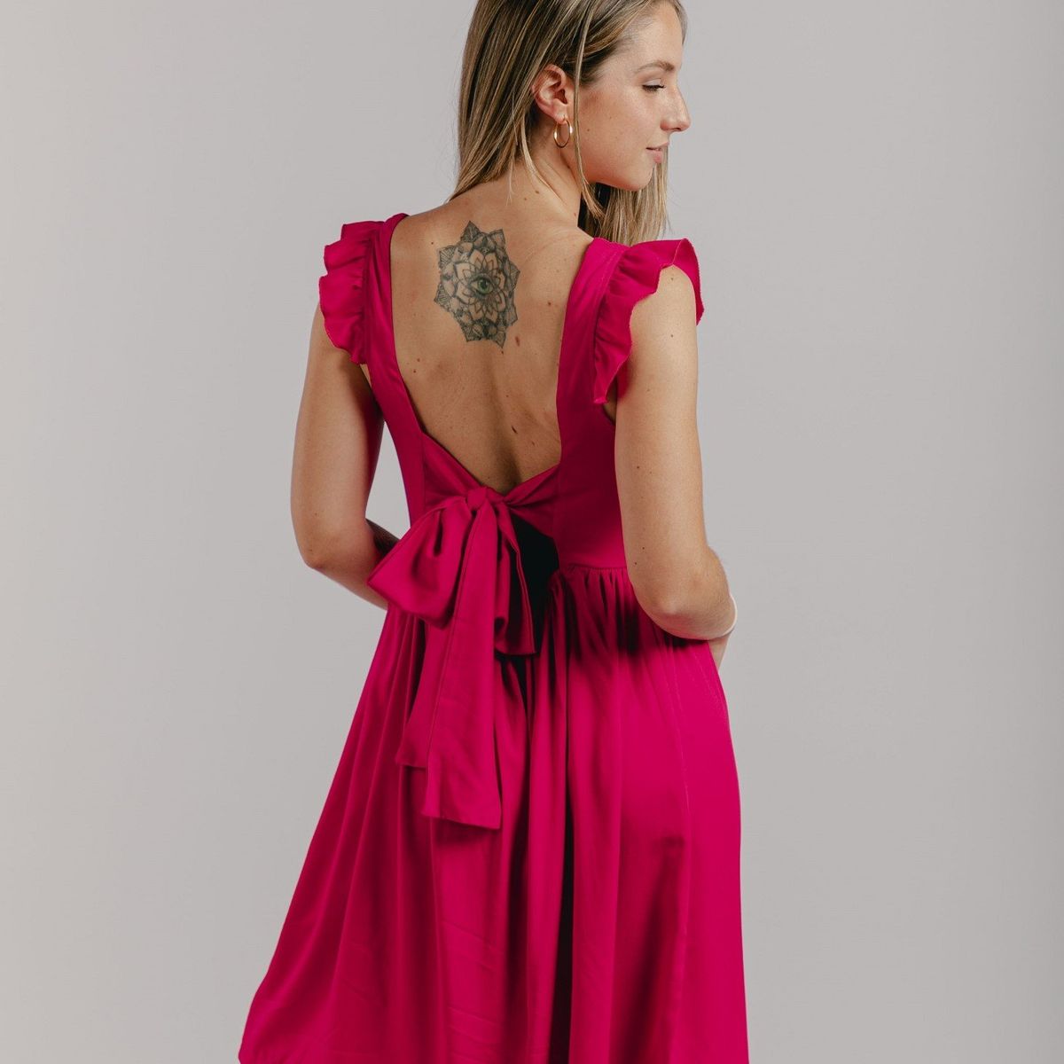 GENERICO - VESTIDO CORTO ALMA MUJER