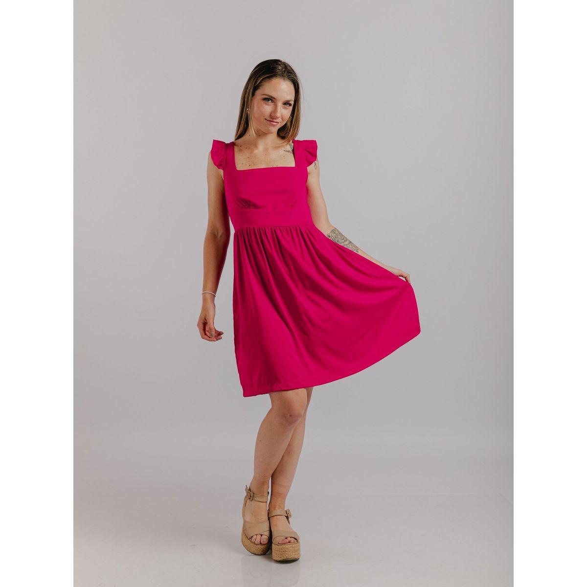 GENERICO - VESTIDO CORTO ALMA MUJER