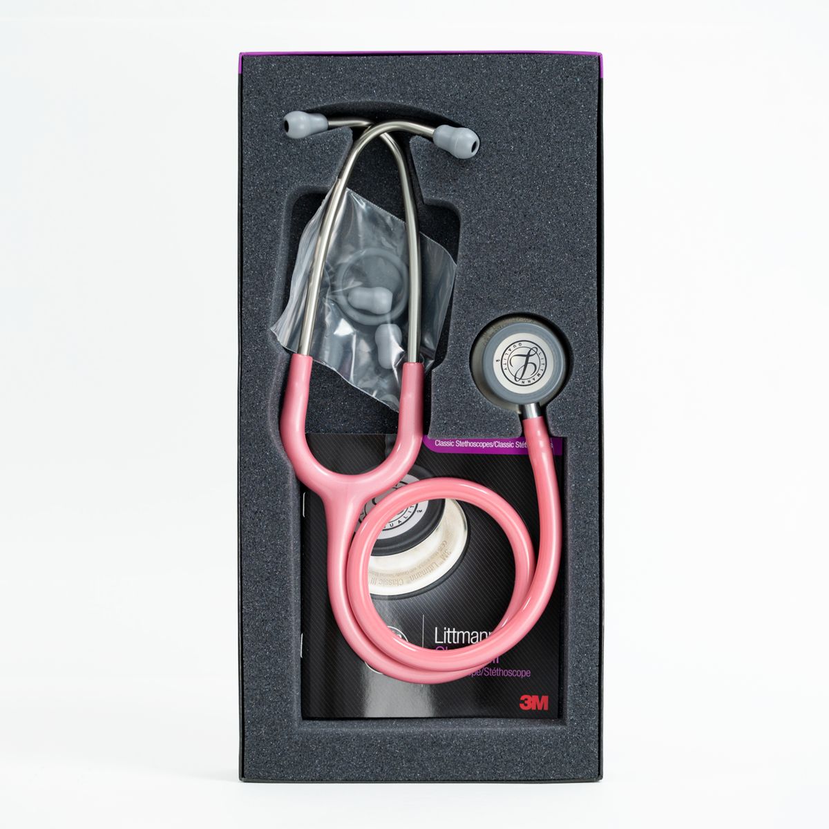 LITTMANN - Estetoscopio Littmann® Classic III™ - Rosado Perla - Código 5633