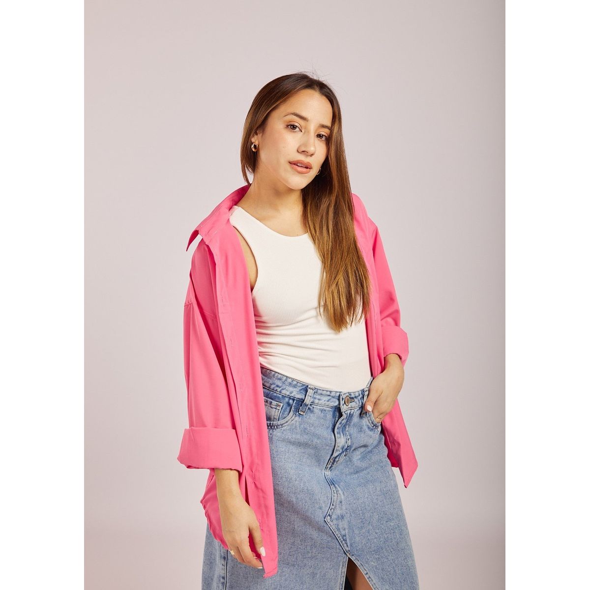 GENERICO - BLUSA JAZMIN MANGA LARGA MUJER