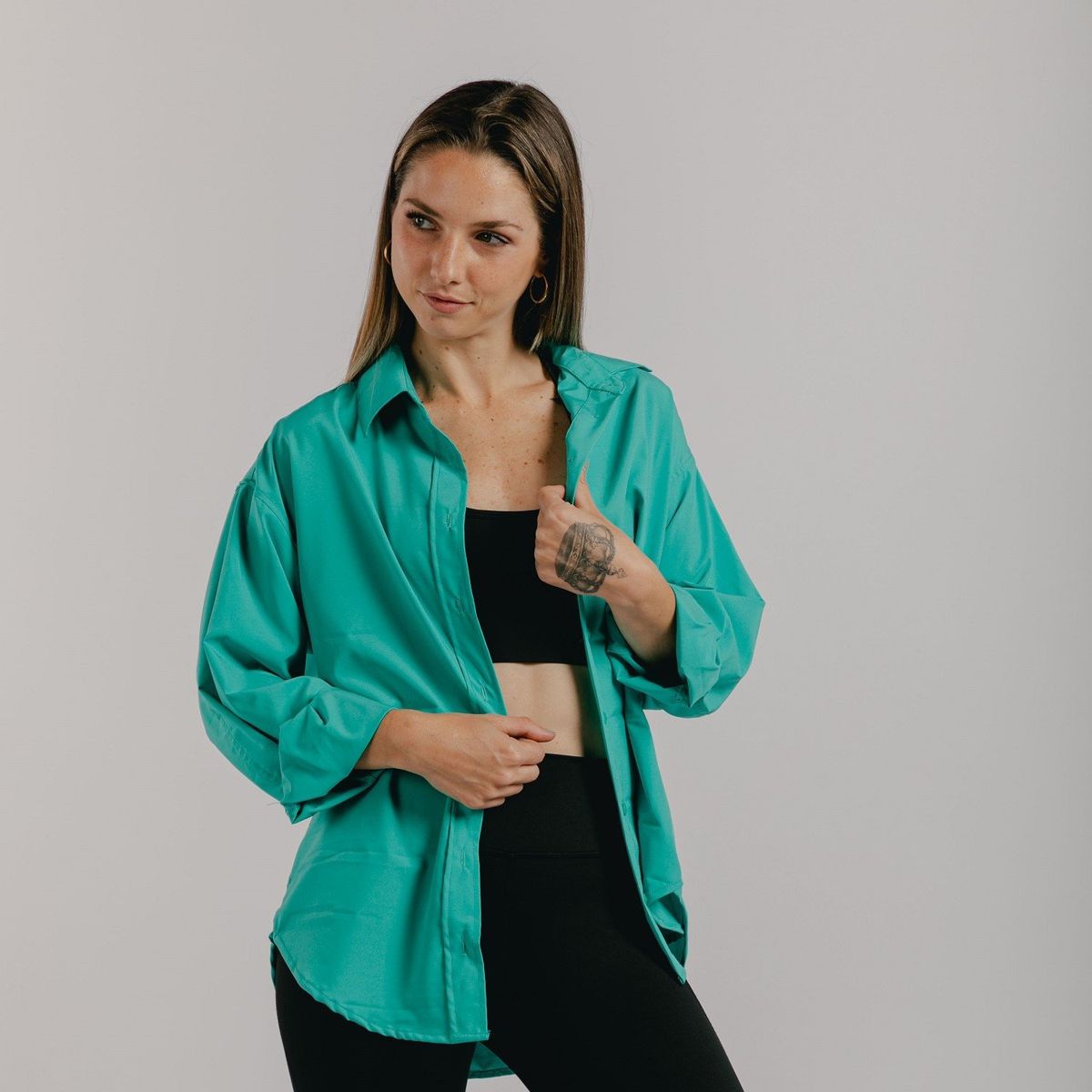 GENERICO - BLUSA JAZMIN MANGA LARGA MUJER