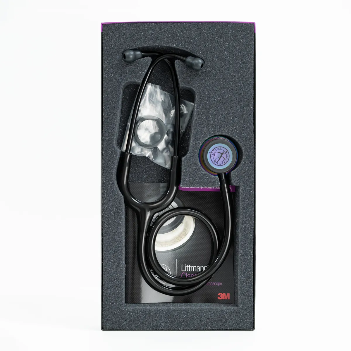 LITTMANN - Estetoscopio Littmann® Classic III™ - Negro Arcoíris - Código 5870