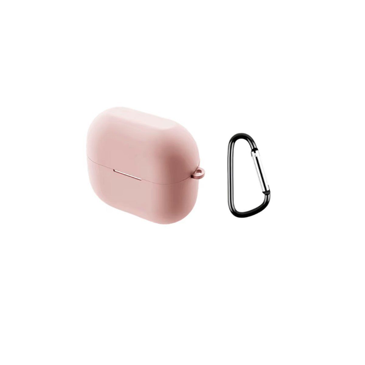 GENERICO - Funda de Silicona para Audífonos Samsung Buds 3 Pro Nude