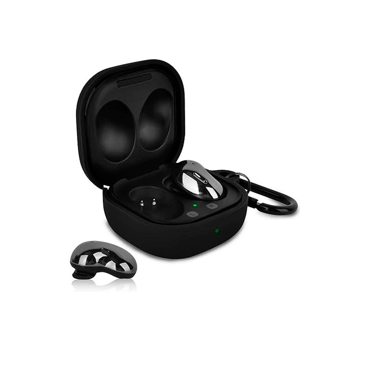 GENERICO - Funda de Silicona para Audífonos Samsung Buds Live Negro