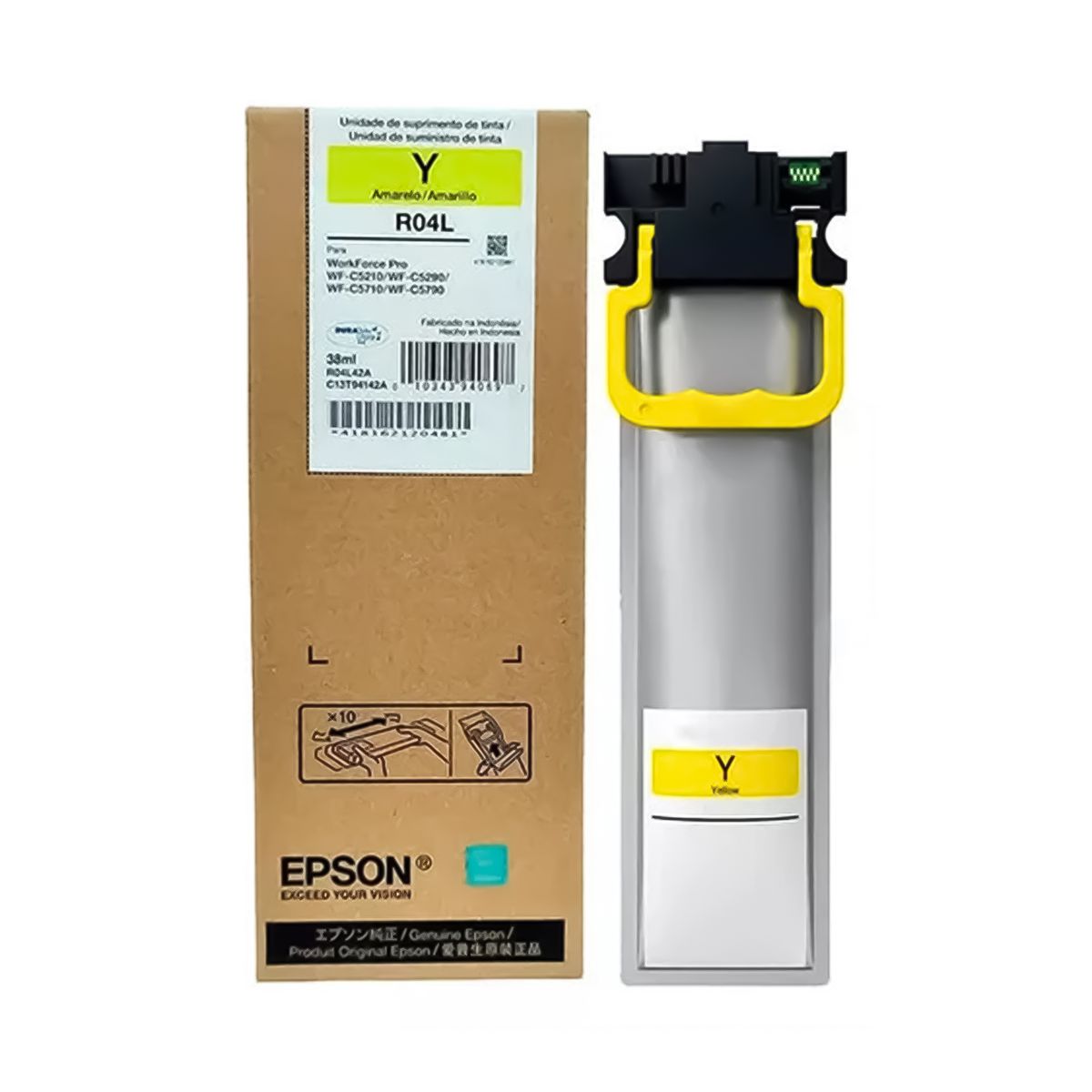 EPSON - TINTA EPSON T941420-AL AMARILLO, 5000 PAG, WF-C5290 P/N: T941420-AL