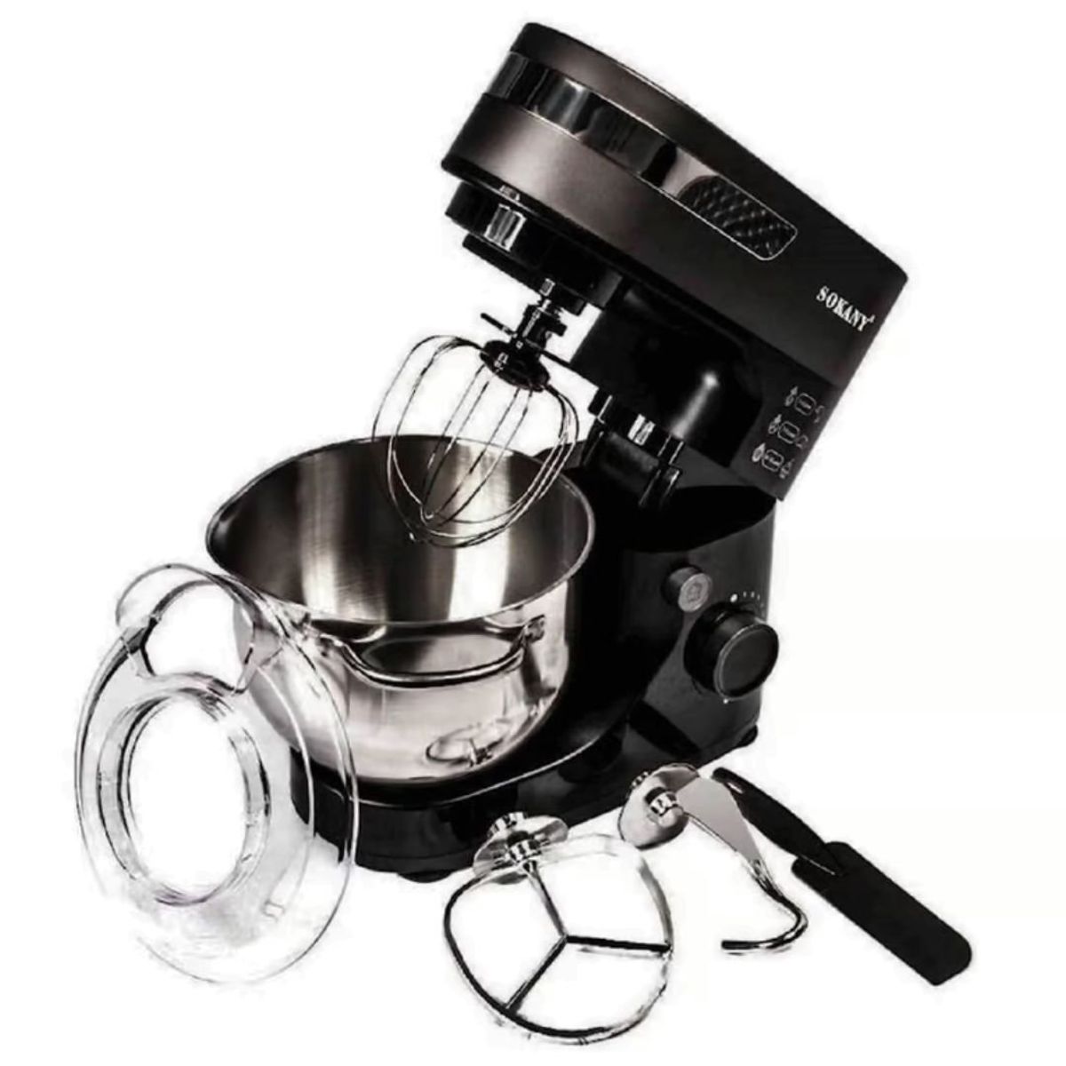 SOKANY - Batidora Planetaria de 800W SOKANY Negra