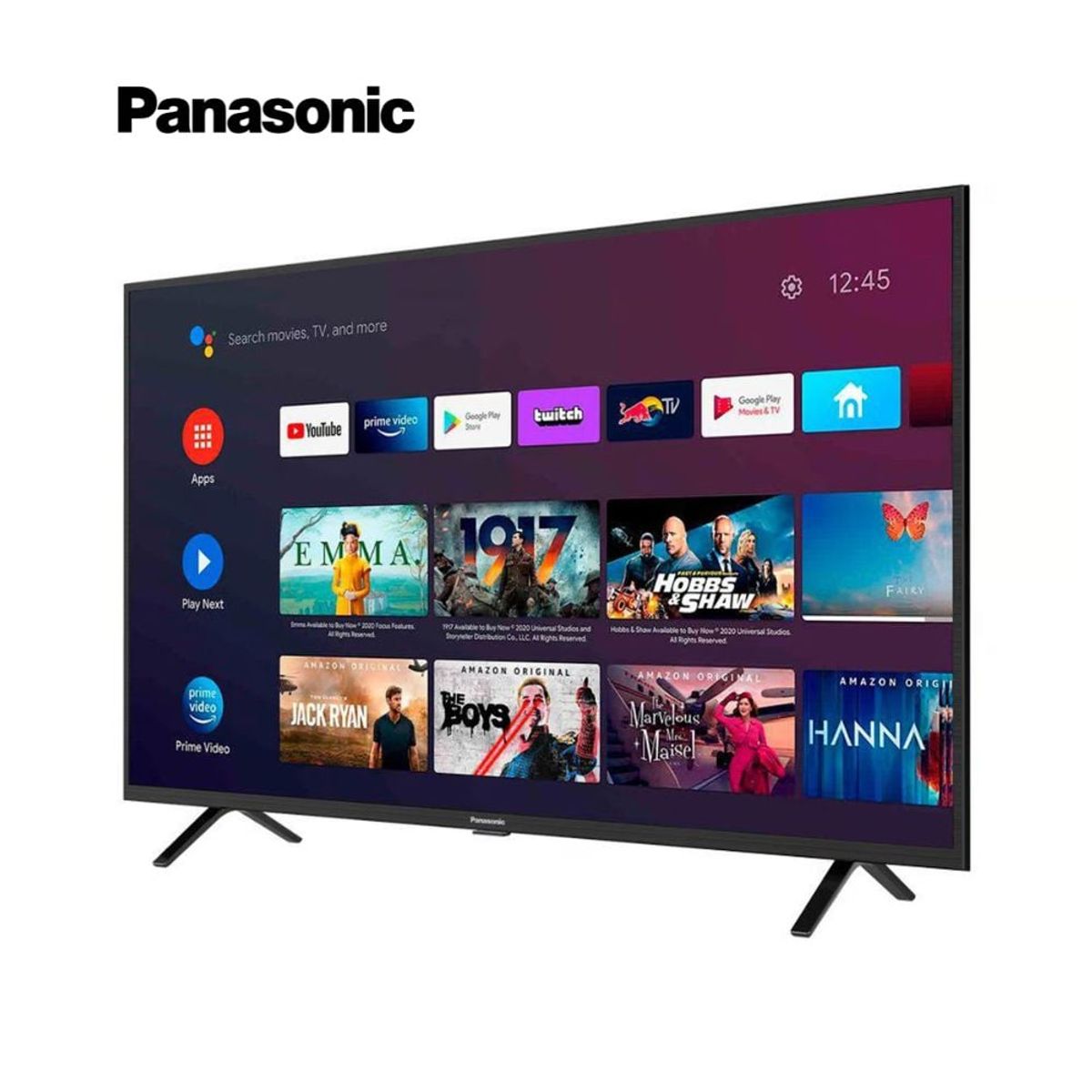 PANASONIC - Televisor Panasonic Smart 4K UHD Android 43 TC-43HX550P - Negro