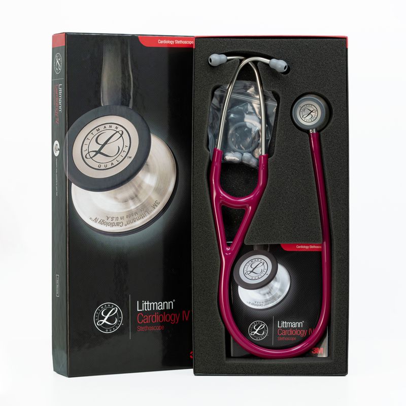 LITTMANN - Estetoscopio Littmann® Cardiology IV™ - Frambuesa - Código 6158